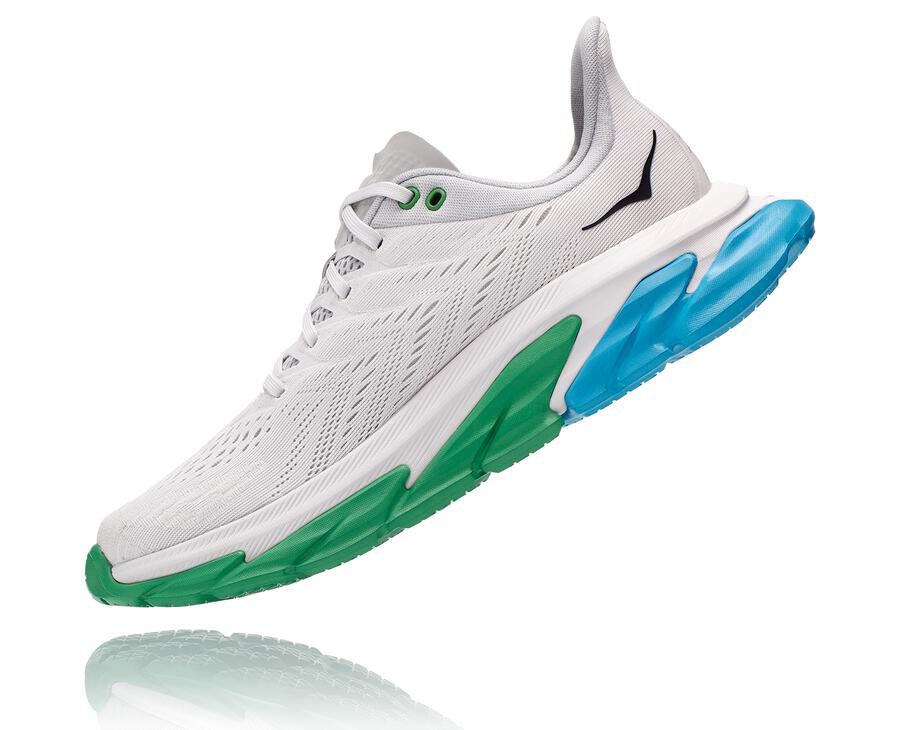 Hoka One One Running Shoes Mens White - Clifton Edge - 48019UHRP